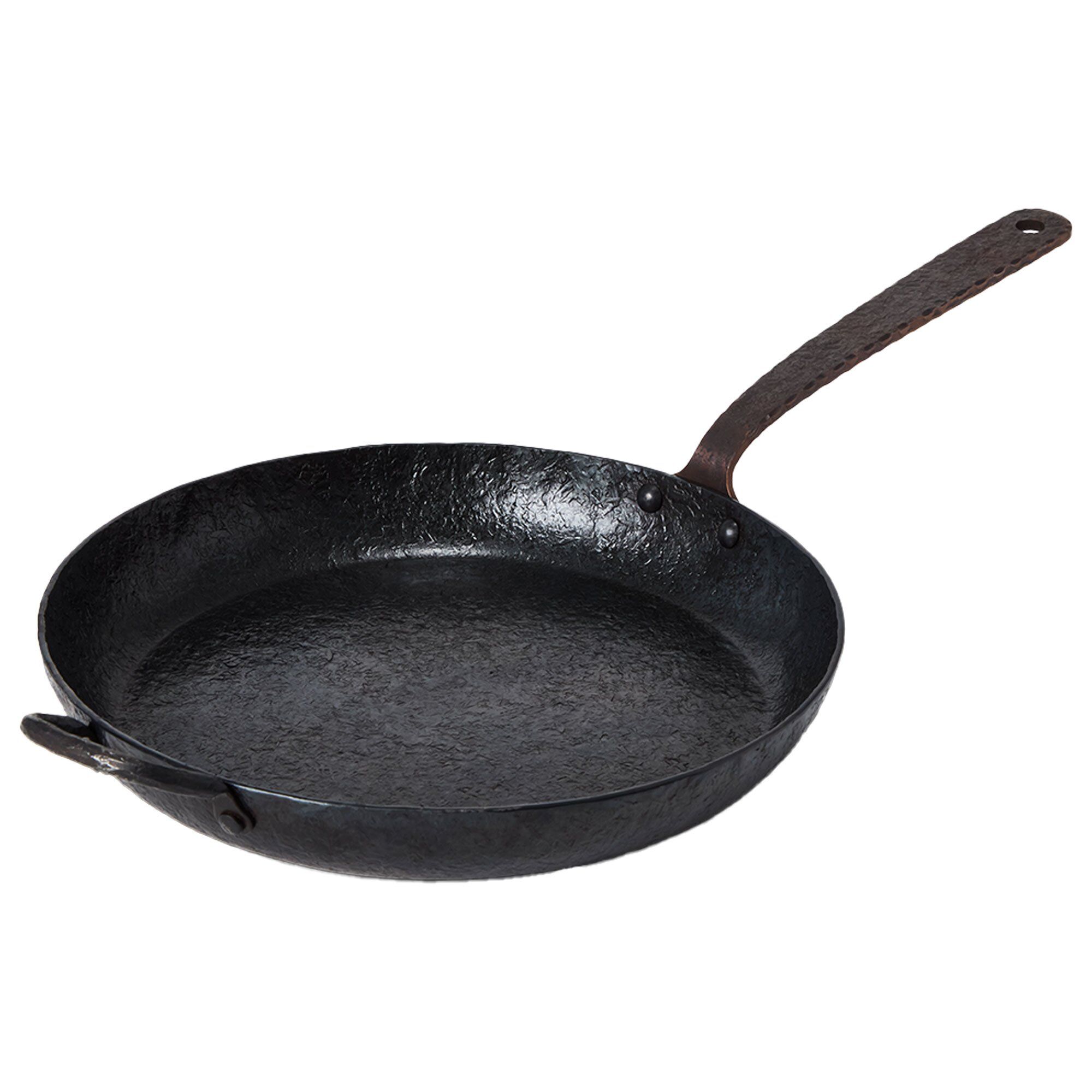 Kuro Bbq Stegepande 28 Cm, Kulstofstål Black Friday Satake Tilbud