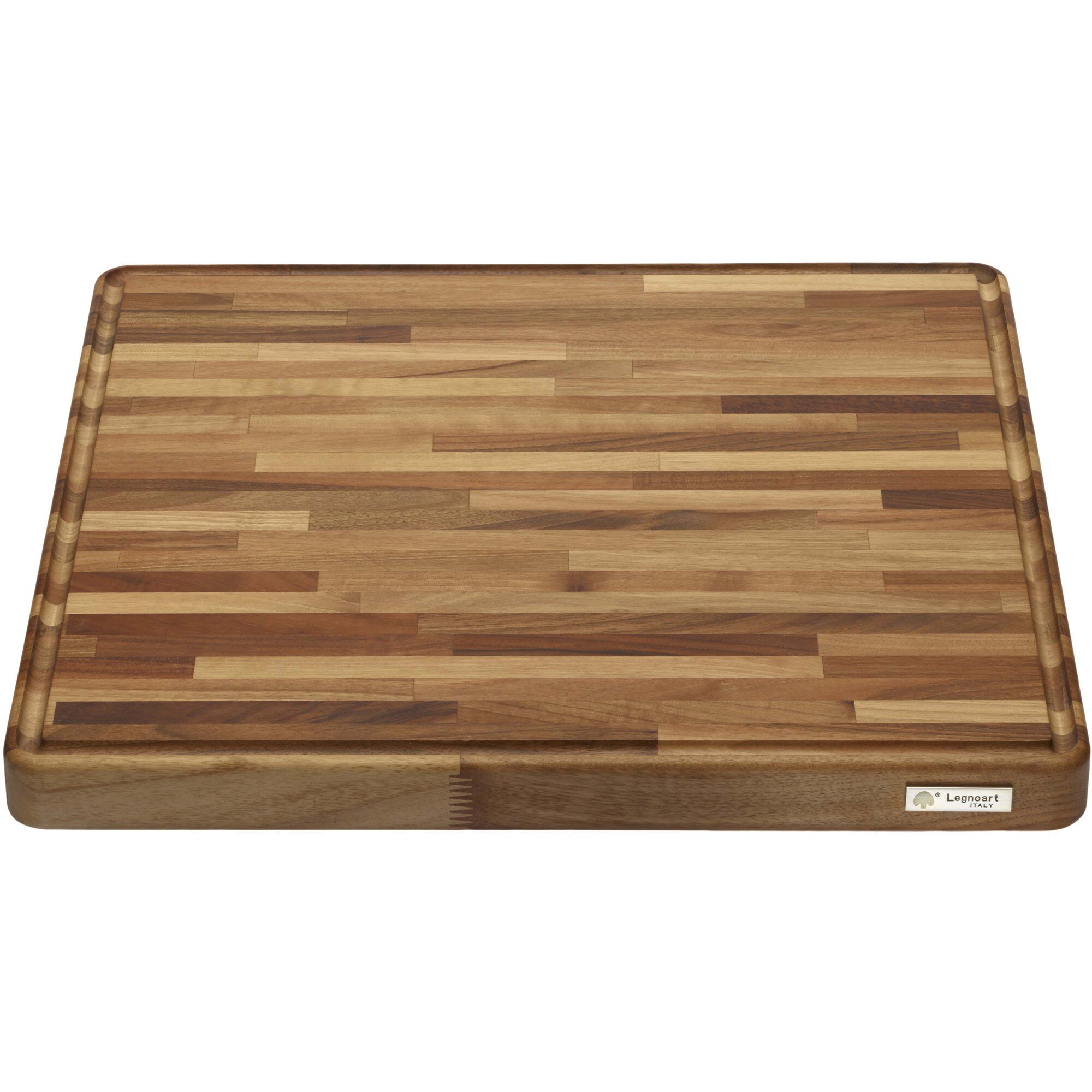 Grand Gourmand Large Skærebræt 50 X 50 X 4 Cm Black Friday Legnoart Tilbud