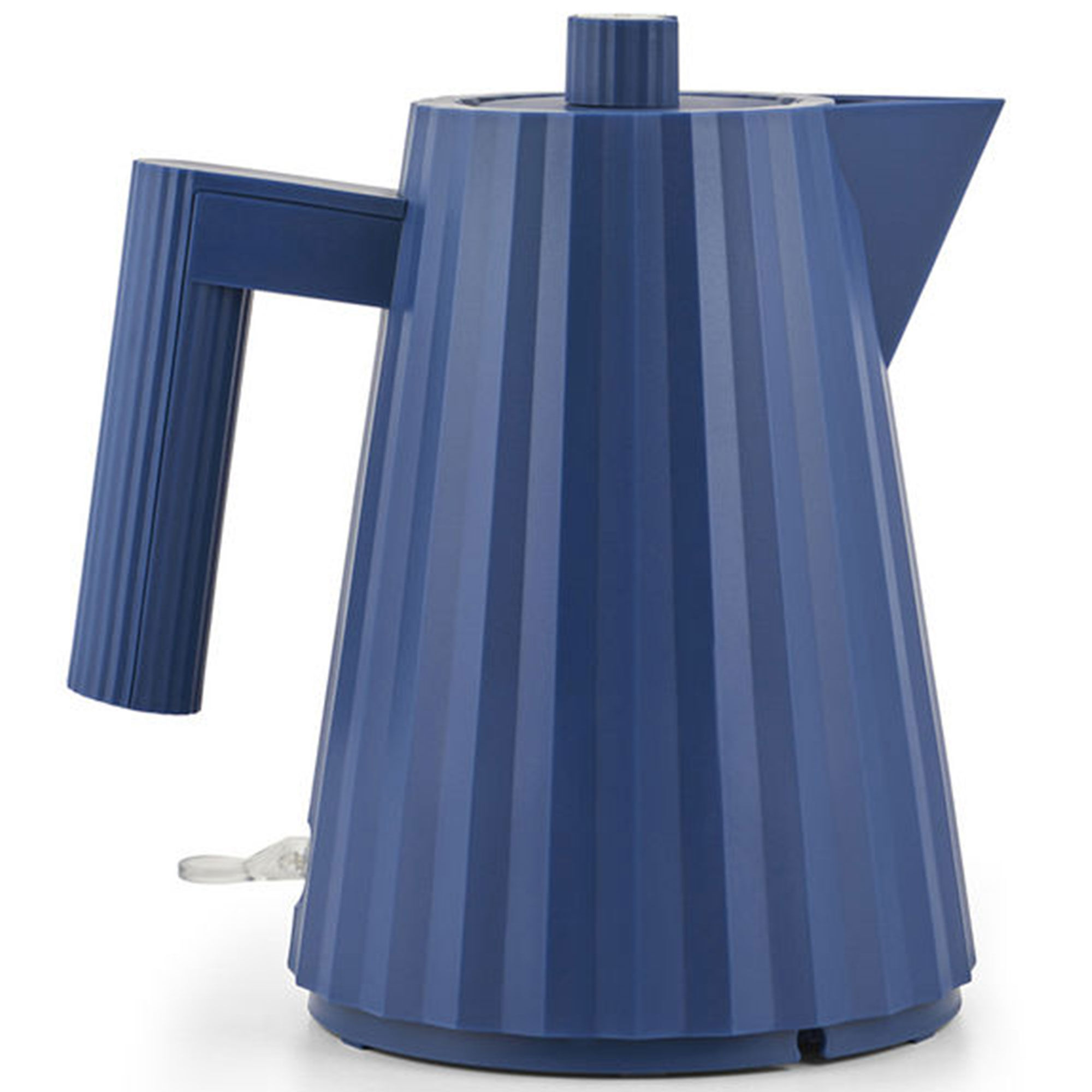 Plissé Elkedel 1 Liter, Blå Black Friday Alessi Tilbud