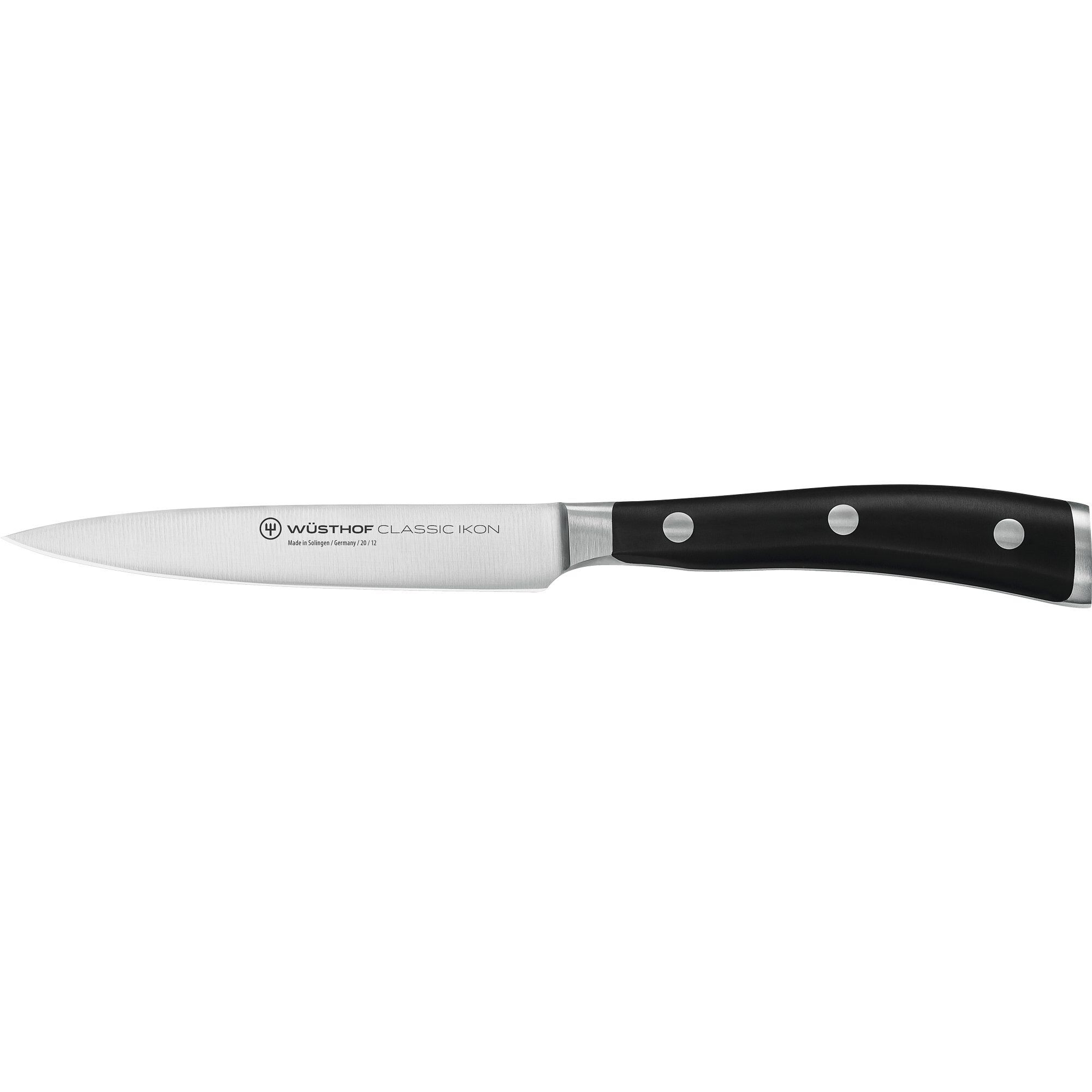 Classic Ikon Universalkniv Sort 12 Cm. Black Friday Wüsthof Tilbud