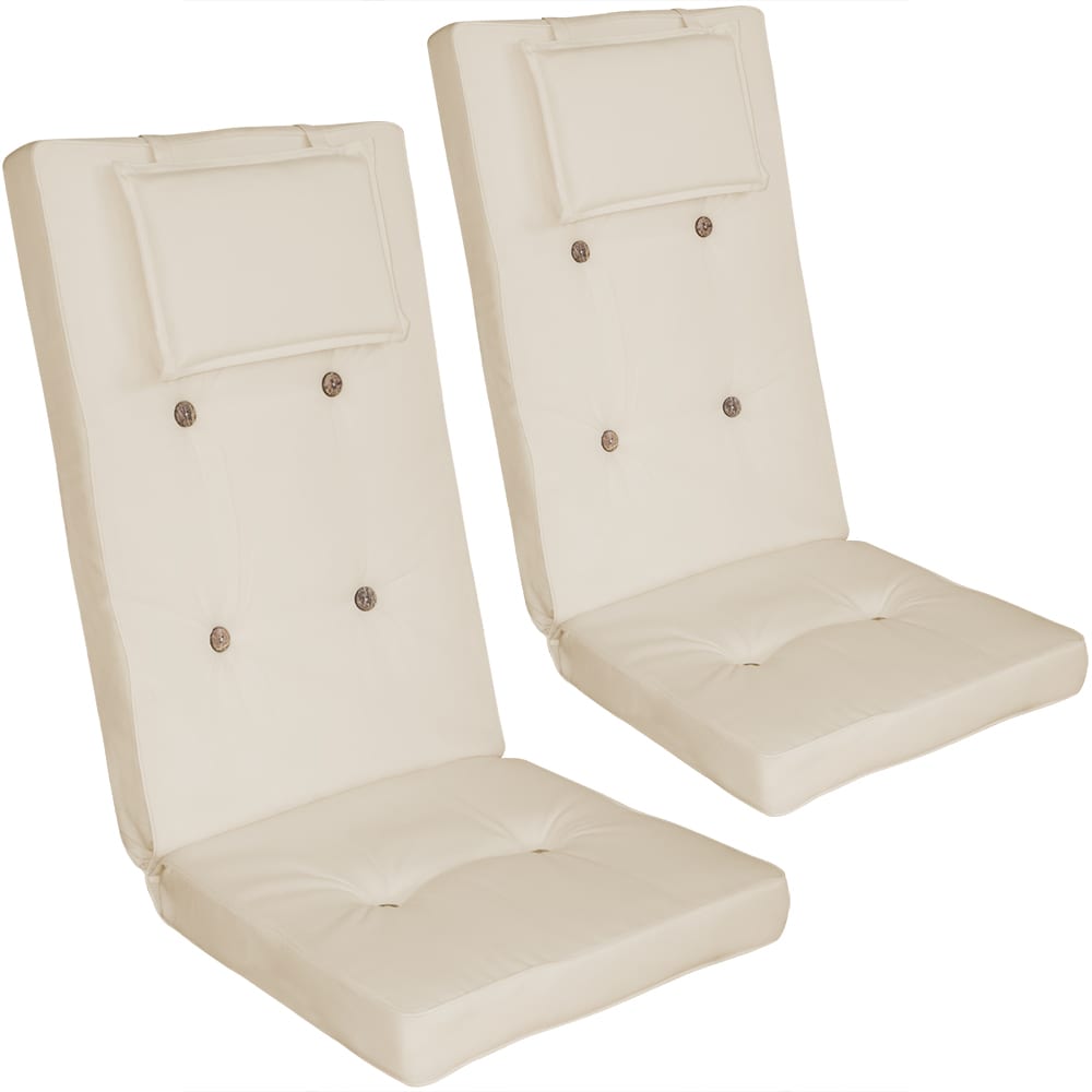Stuhlauflage 2er Set Vanamo Creme – Fantastisk Black Friday!