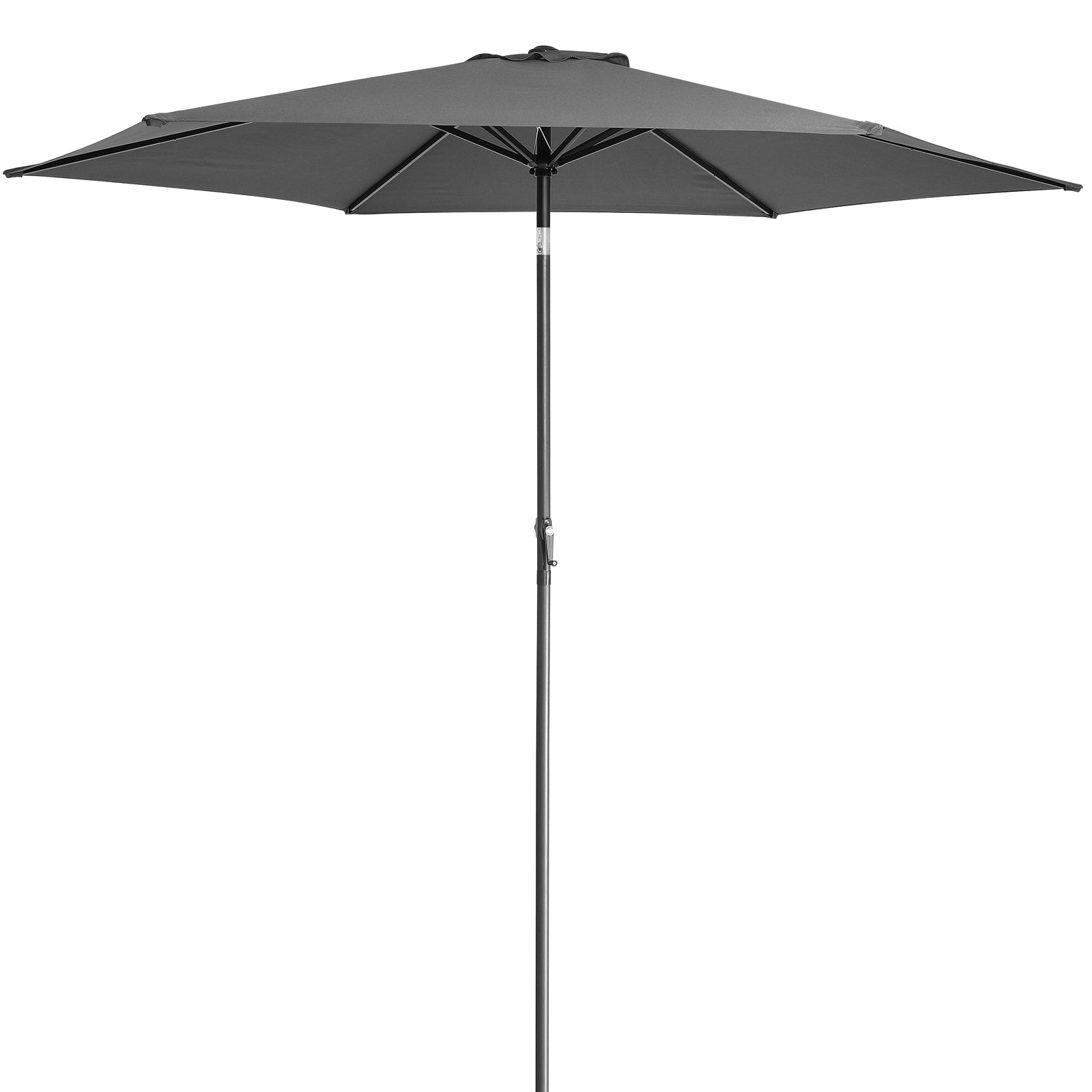 Parasoll 3m antracit med håndsving - Fantastisk Black Friday!