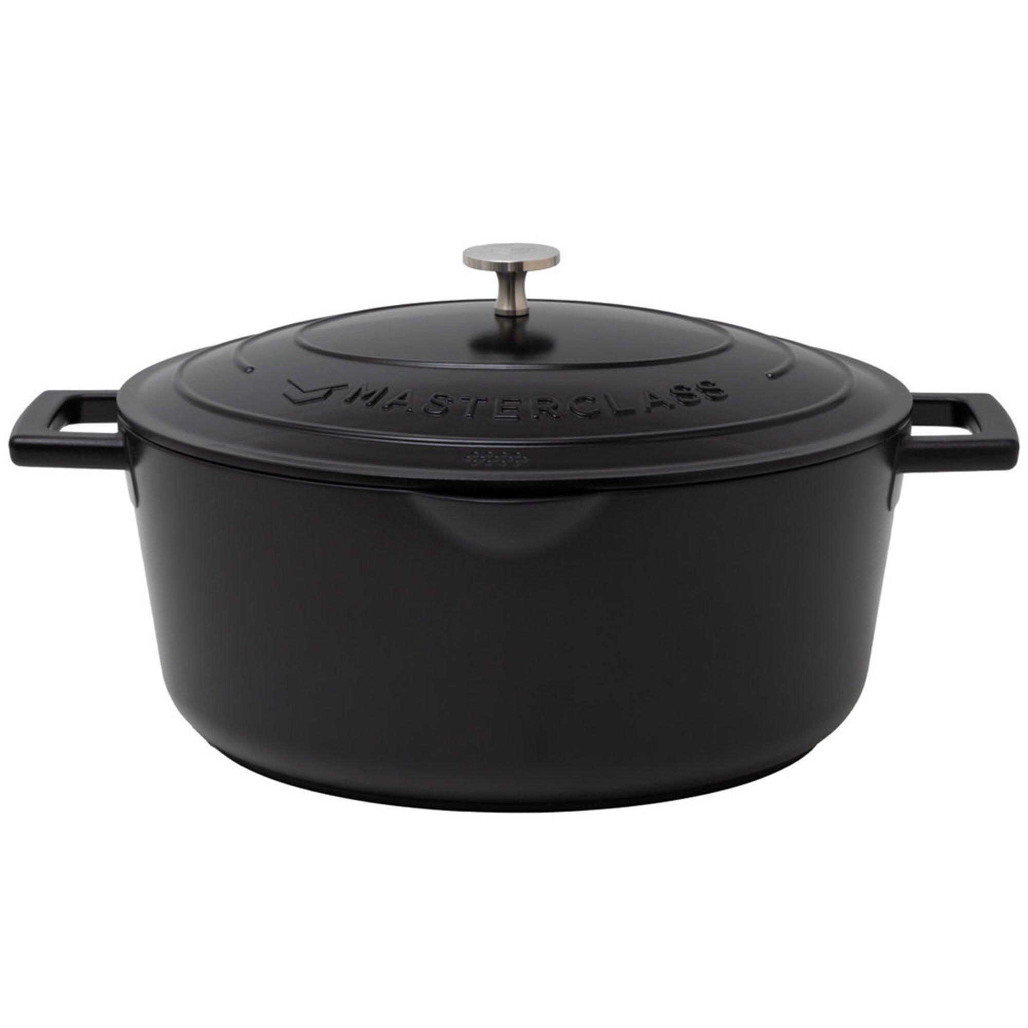 Oval Gryde 6 Liter i Mattsort – Black Friday Tilbud!