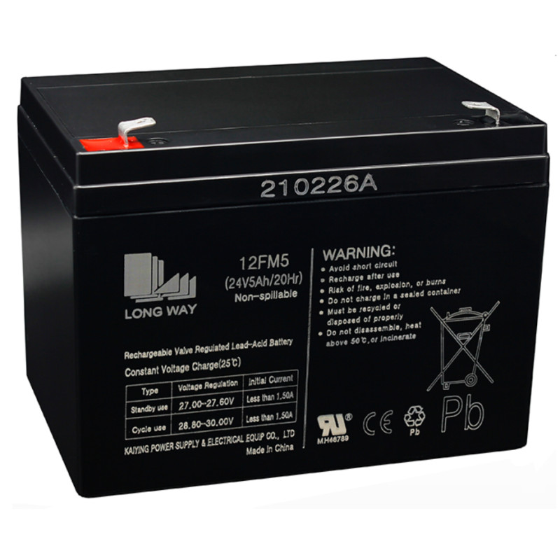 Batteri 24v   5ah Black Friday Ultracell Tilbud