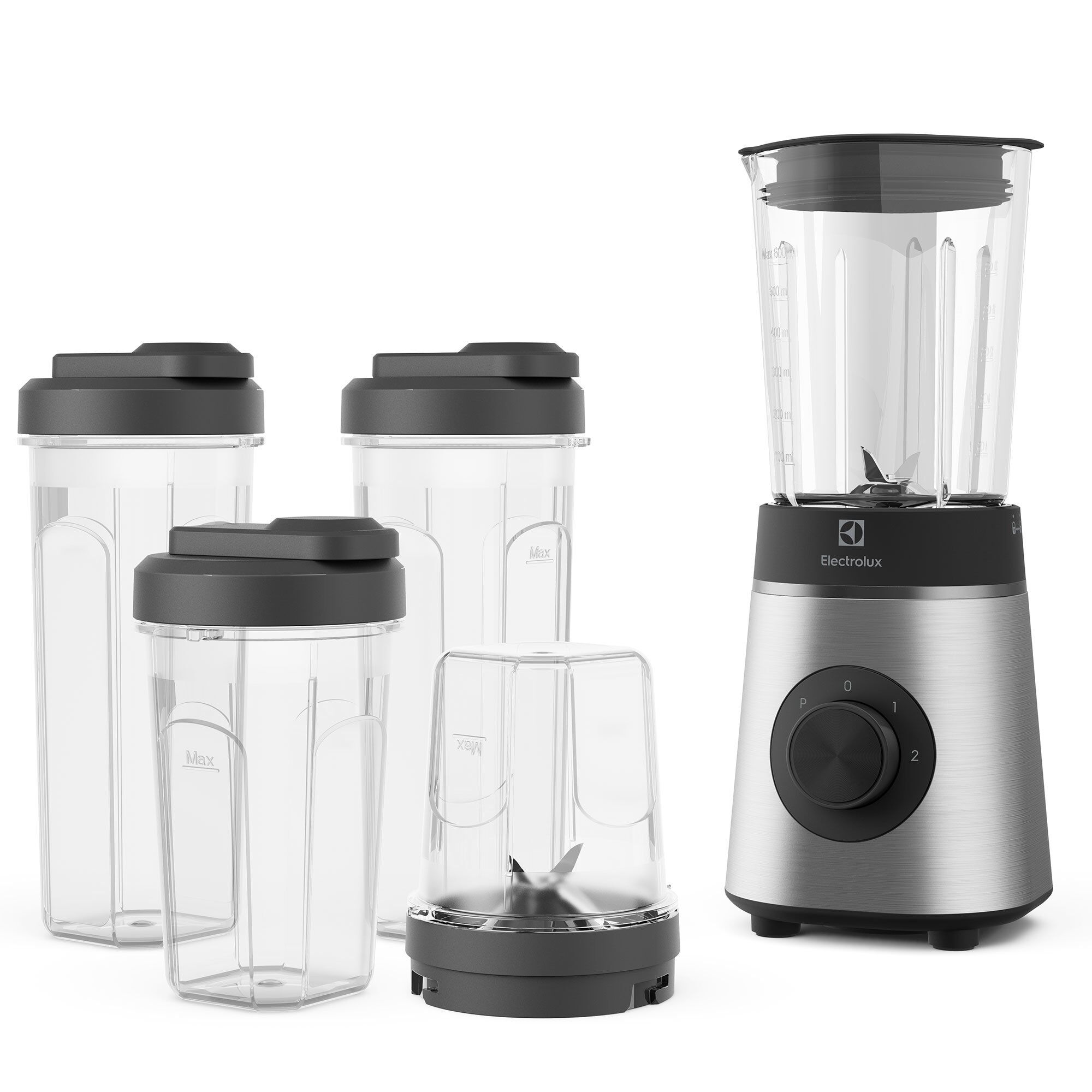 Create 4 E4cb1 6st Blender 350 Watt, Rustfri Black Friday Electrolux Tilbud