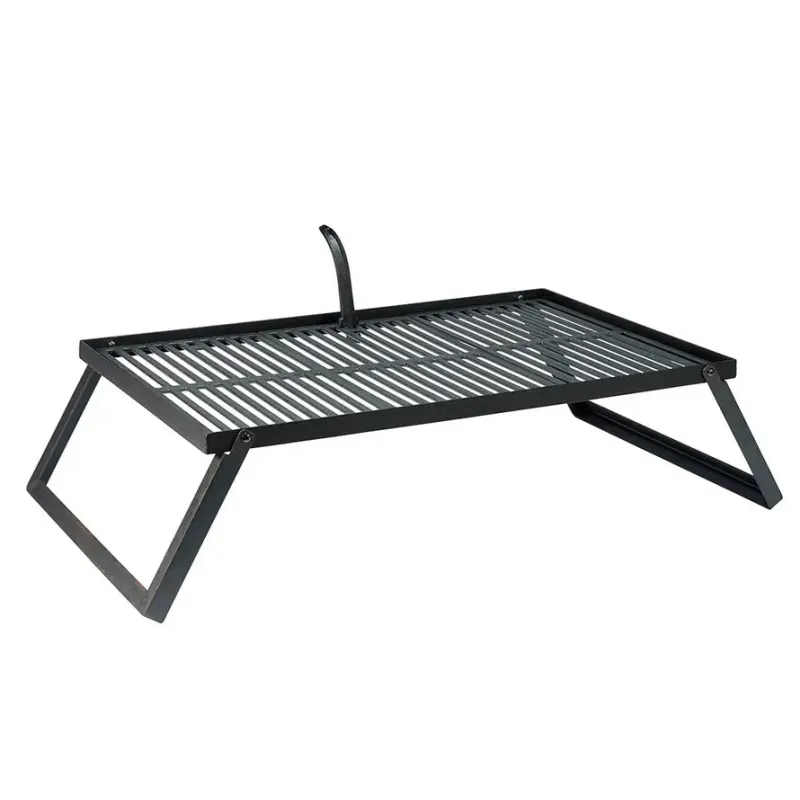 Bon Fire Bålgrill M. Riste I Støbejern Foldb. Ben Black Friday Bon-fire Tilbud