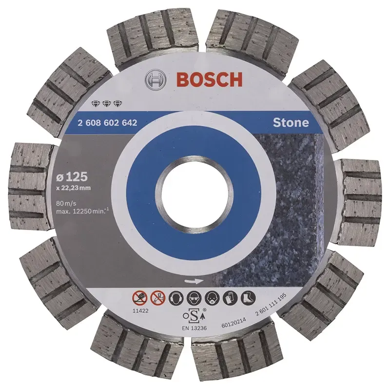 Diamantskive 125mm Best Stone   2608602642 Black Friday Bosch Tilbud