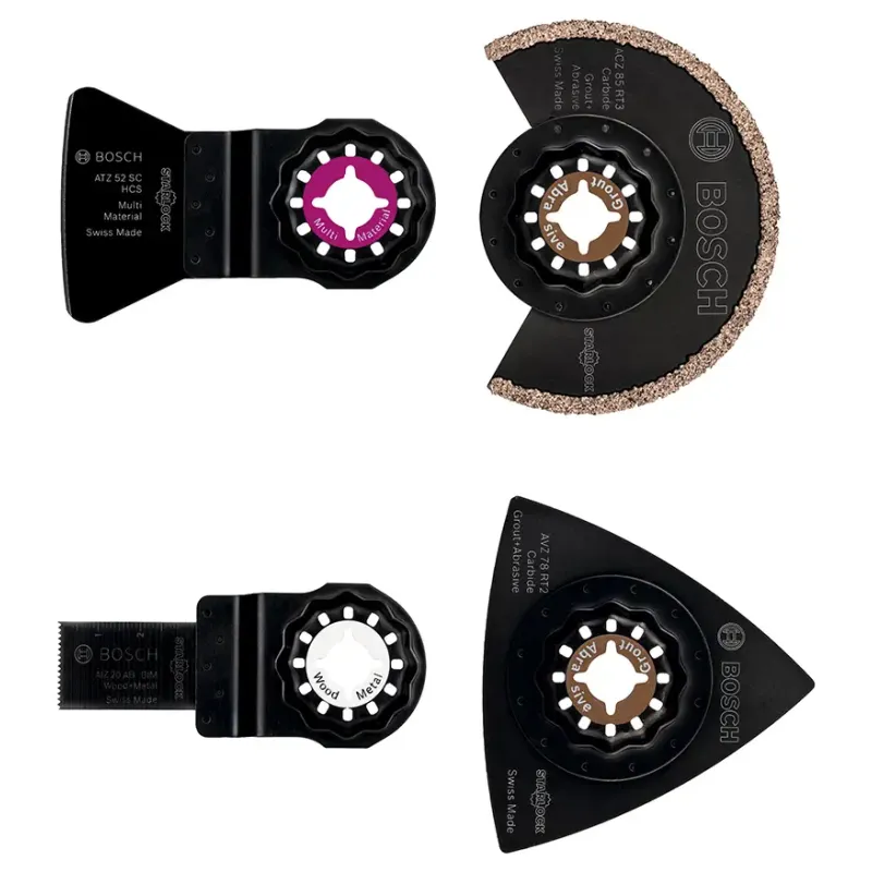 Flisesæt M Slibeplade Til Gop Pmf 4 Dele   2608661695 Black Friday Bosch Tilbud