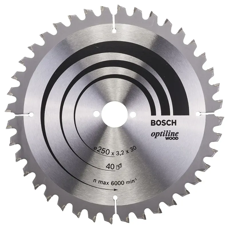 Kap & Geringsavkl 250x3,2x30 Mm 40 Tdr   2608640643 Black Friday Bosch Tilbud