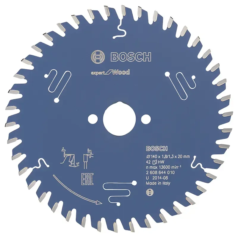 Rundsavsklinge 140x20x1.8mm 42 T Exp Wood   2608644010 Black Friday Bosch Tilbud