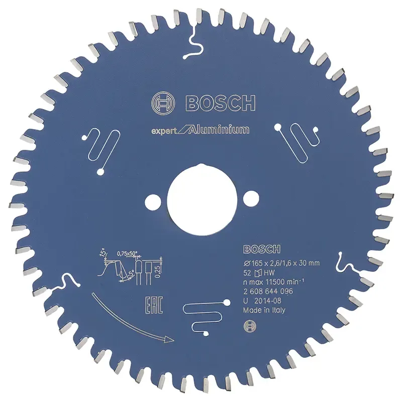 Rundsavsklinge 165x30x2.6mm 52t Exp Alu   2608644096 Black Friday Bosch Tilbud