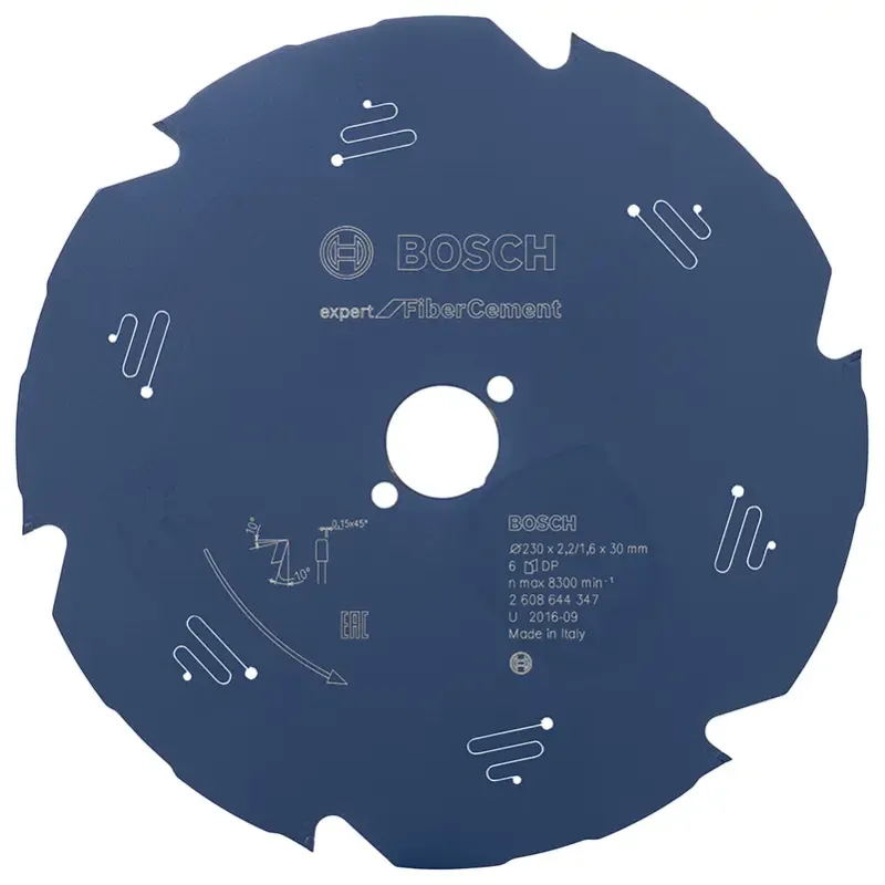 Rundsavsklinge 230x30x2,2mm 6t Exp Fiber Ceme   2608644347 Black Friday Bosch Tilbud