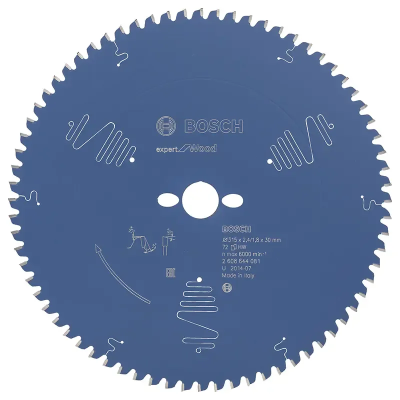 Bosch Rundsavsklinge 315mm 72t - Fantastisk Black Friday tilbud!