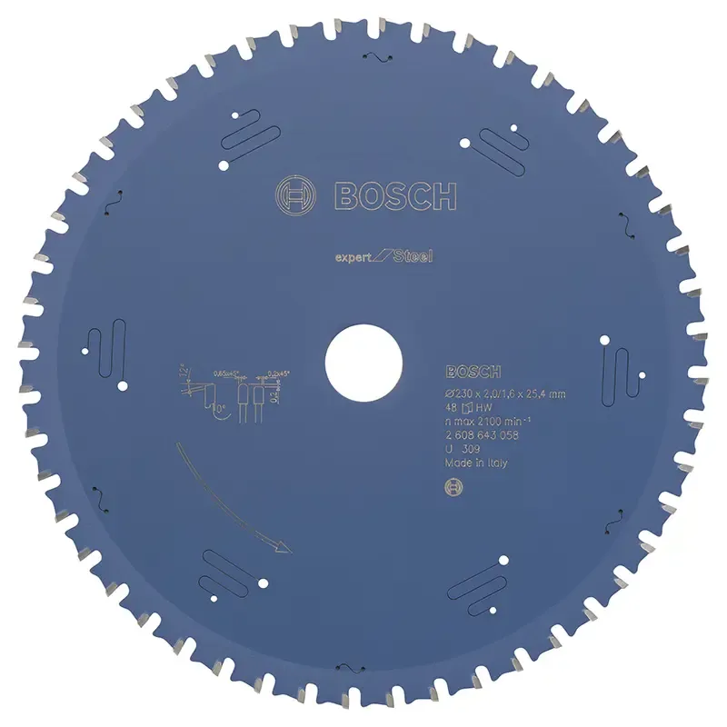 Rundsavsklinge Exp Steel 230x25,4mm 48t   2608643058 Black Friday Bosch Tilbud