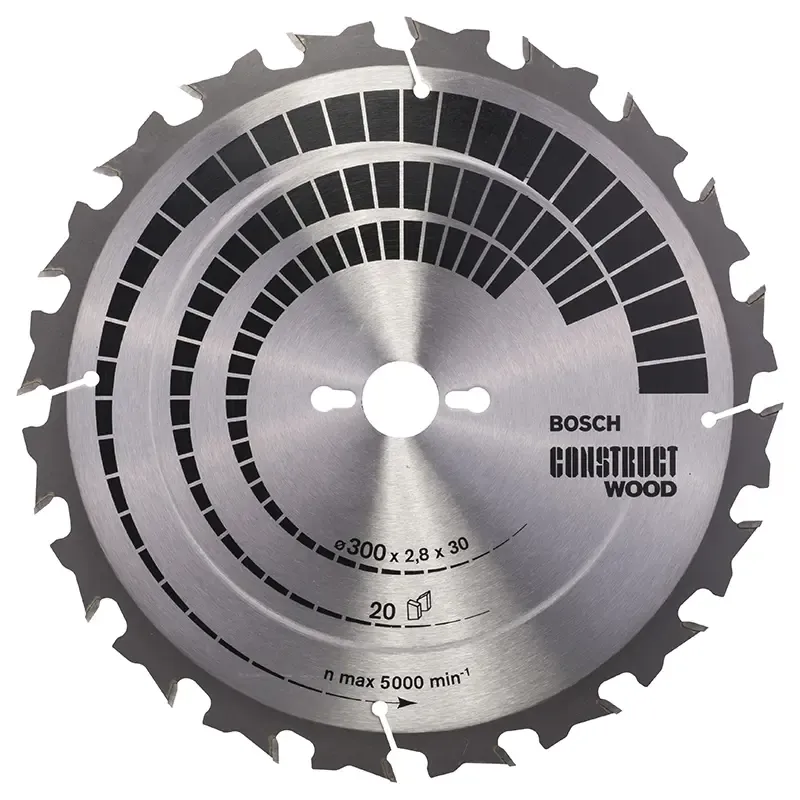 Rundsavsklinge.const.wood300x3,2x30 Mm 20 Tdr   2608640700 Black Friday Bosch Tilbud