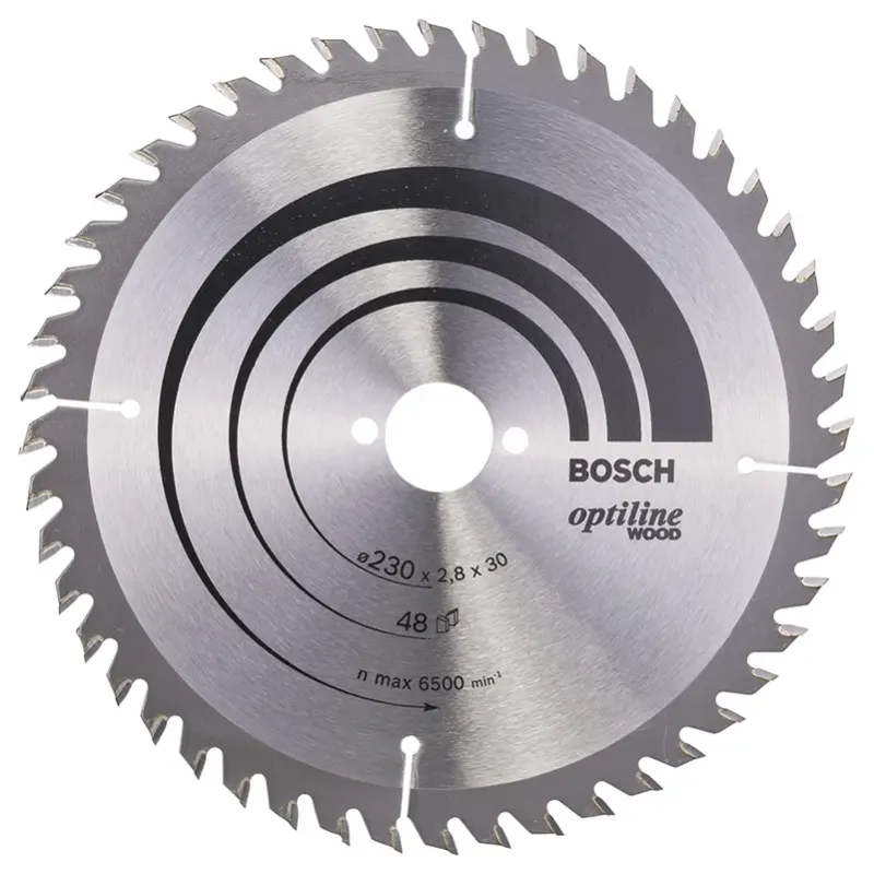 Rundsavsklinge.optiline 230x2,8x30 Mm 48 Tdr   2608640629 Black Friday Bosch Tilbud