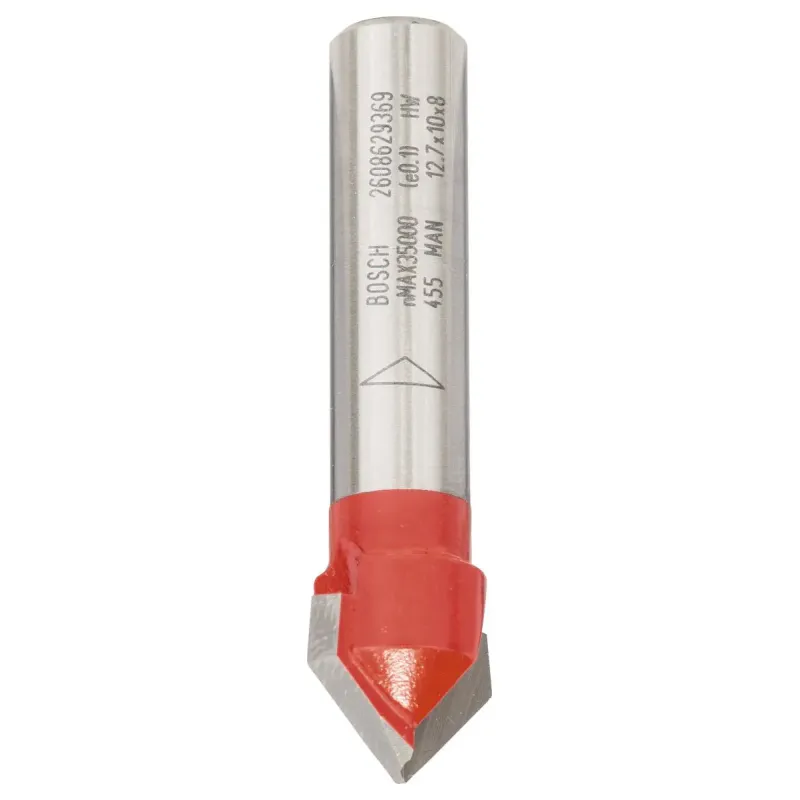 V Notfræser 12,7mm Sk8 L44,5mm Hm   2608629369 Black Friday Bosch Tilbud