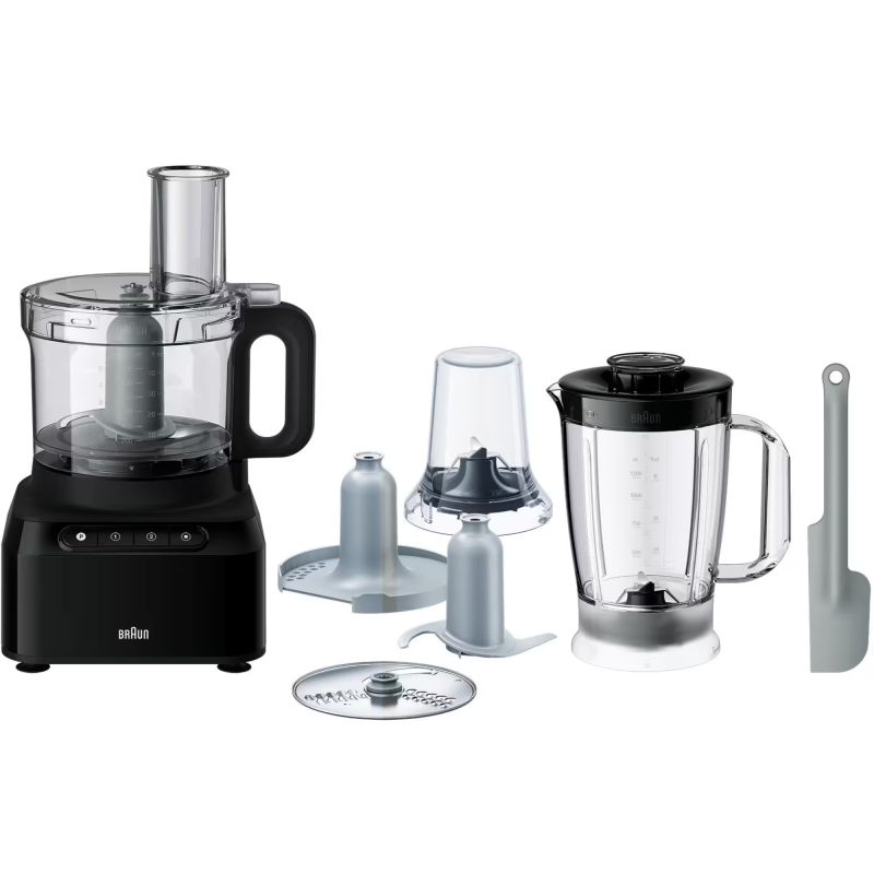 Braun FP3132BK Foodprocessor – Fantastisk Black Friday Tilbud!
