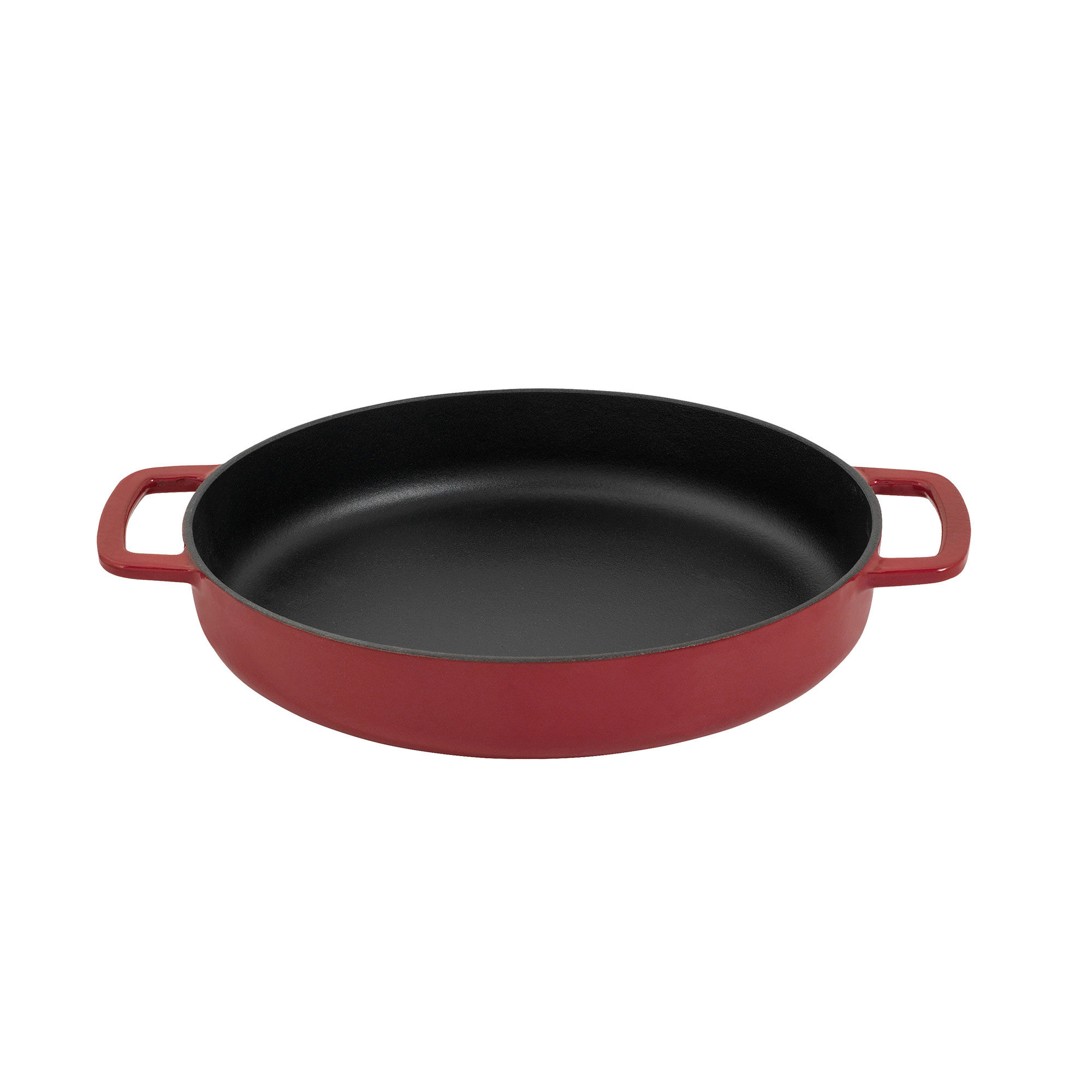 Støbejernsstegepande ø28 Cm, Bordeaux Black Friday Combekk Tilbud