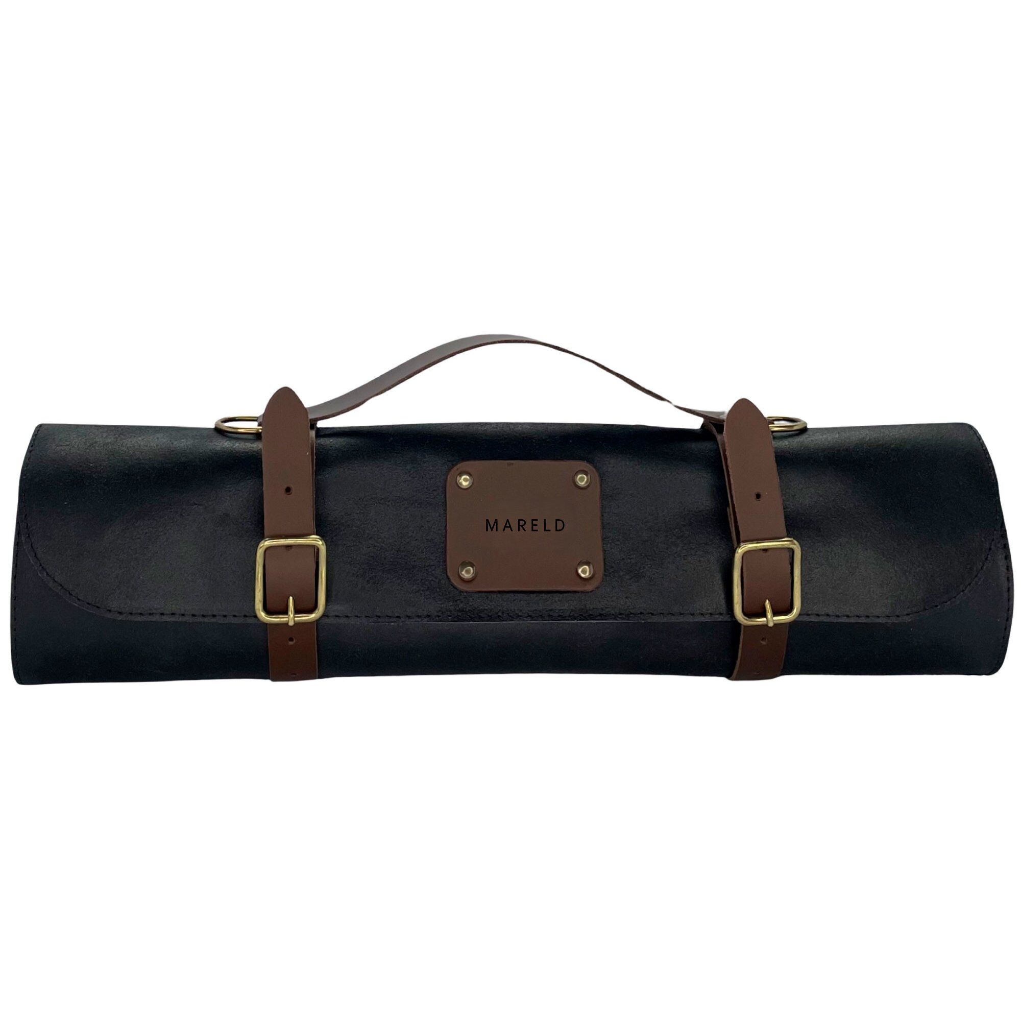 Knivtaske med 7 Rum i Sort – Black Friday Tilbud!