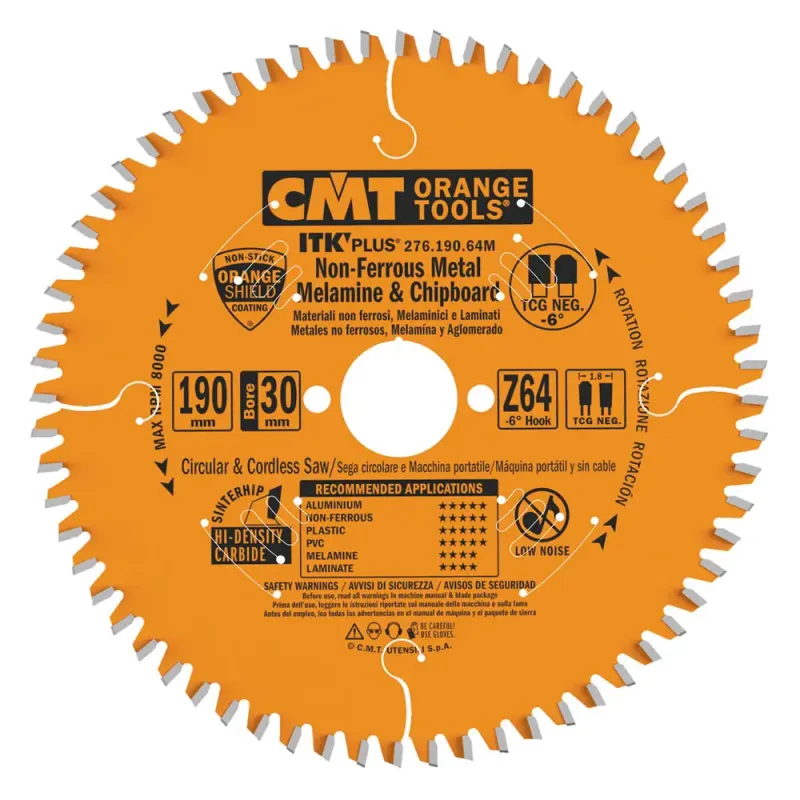 CMT 190x1,8x30 Z64 Rundsavsklinge – Black Friday Tilbud