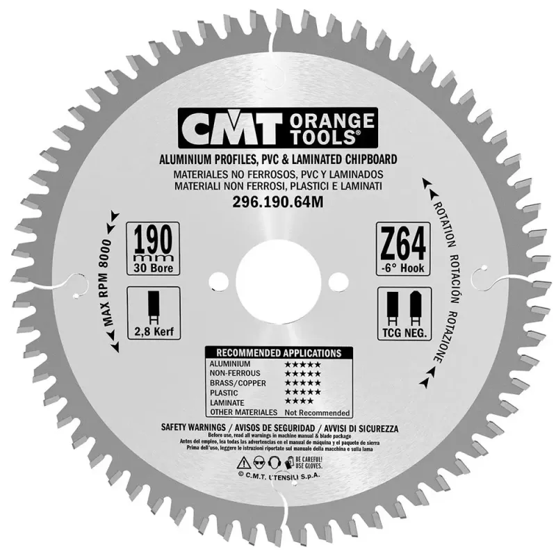 CMT Rundsavsklinge 190x2,8x30 Z64 – Fantastisk Black Friday Tilbud!