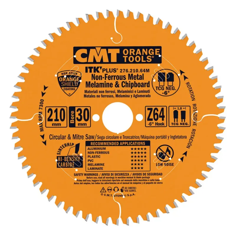 CMT Rundsavsklinge 210x1,8x30 Z64 – Black Friday Tilbud