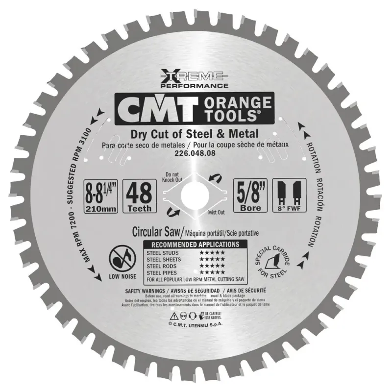 Klinge 210x2,2x30 Z48 Dry Cut   226.048.08m Black Friday Cmt Tilbud