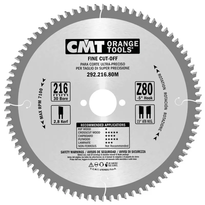 CMT Rundsavsklinge 230x2,8x30 Z64 W – Black Friday Tilbud