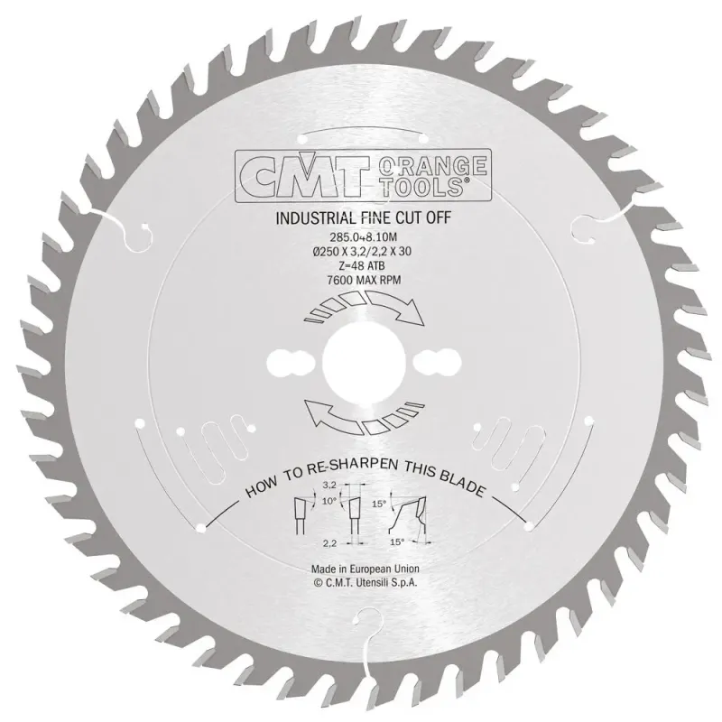 CMT Rundsavsklinge 250 mm Z48 GW – Black Friday Tilbud!