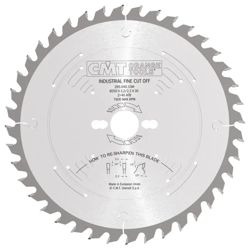 CMT Rundsavsklinge 250 mm – Black Friday Tilbud!
