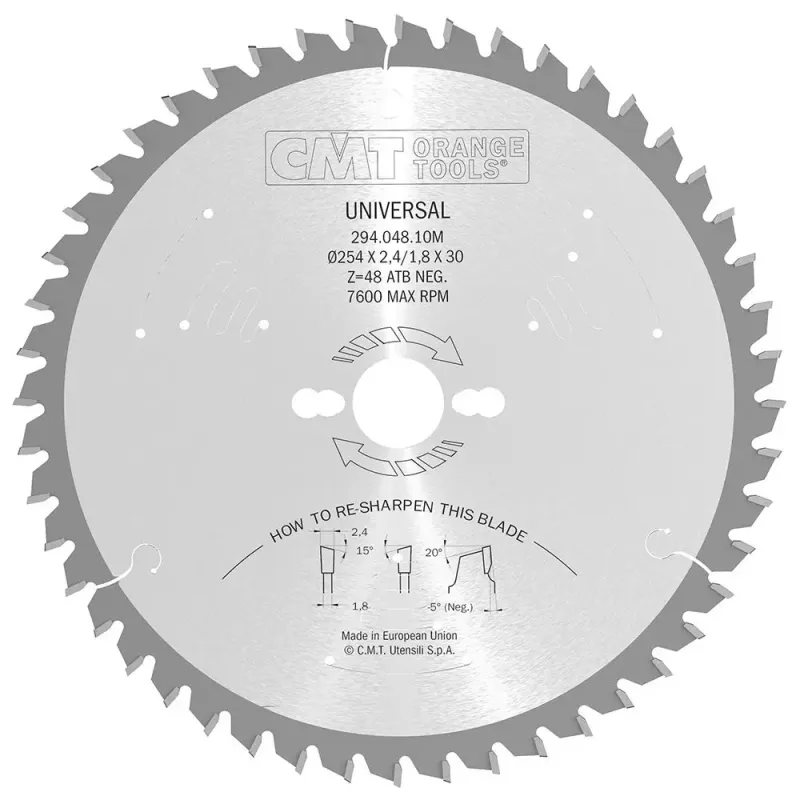 CMT Rundsavsklinge 254 mm – Fantastisk Black Friday Tilbud!
