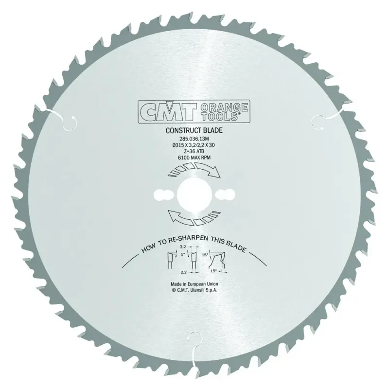 CMT Rundsavsklinge 315x3,2x30 Z36 – Black Friday Tilbud!