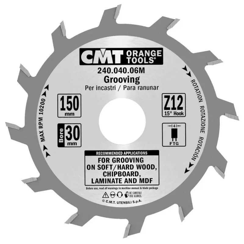 CMT Notklinge HM 150x4,0x30 Z12F – Fantastisk Black Friday Tilbud!