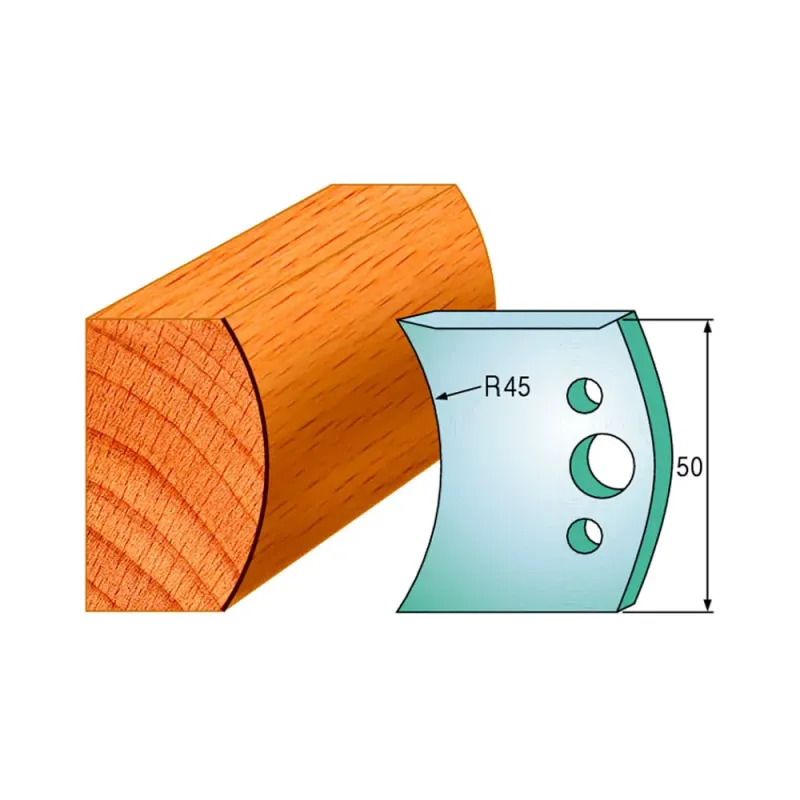 Profilknive Sæt 50mm Nr. 556   690.556 Black Friday Cmt Tilbud