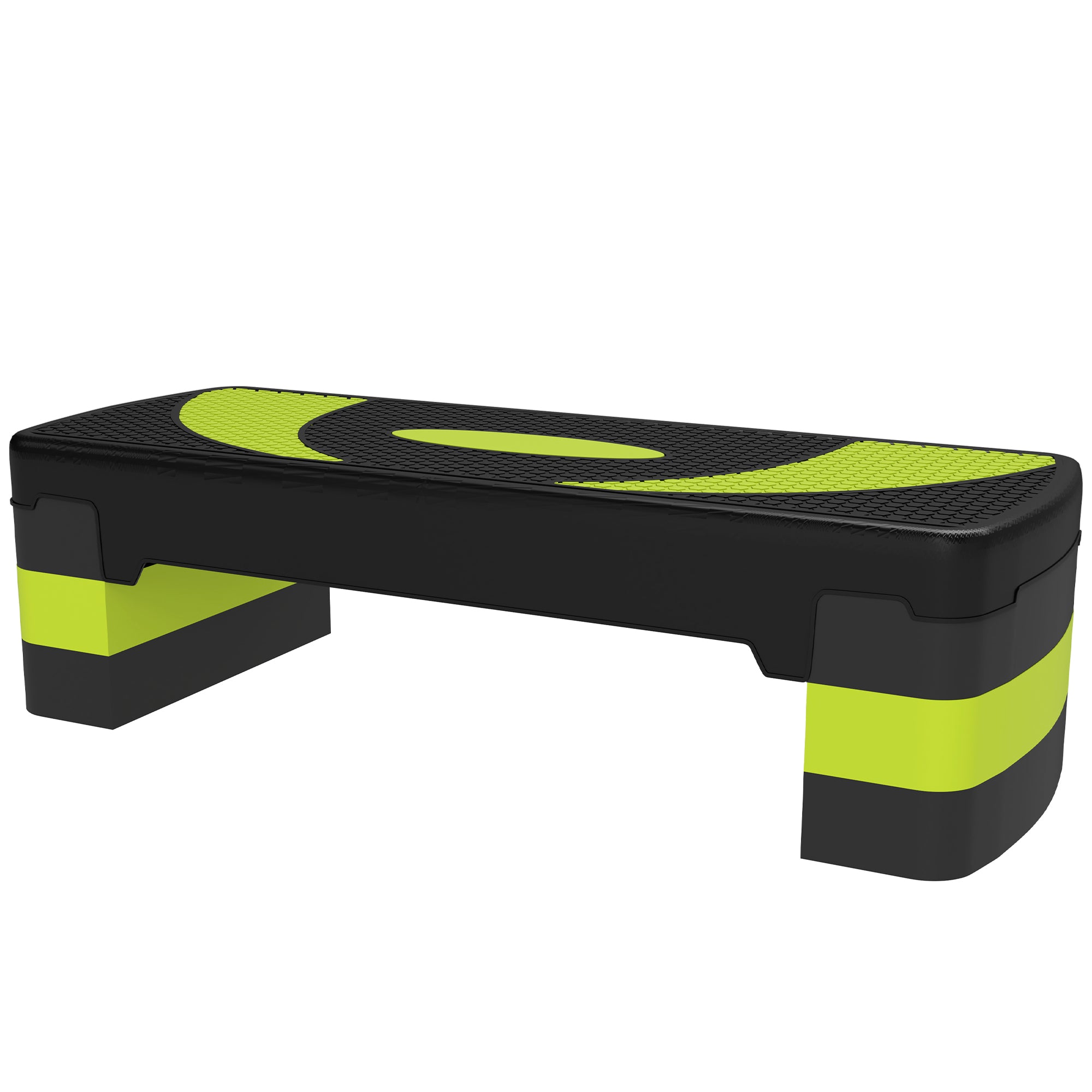 Aerobic Stepper     Højdejusterbar Træningsstepper Til Hjemmetræning (150 Kg) Black Friday Aosom Tilbud