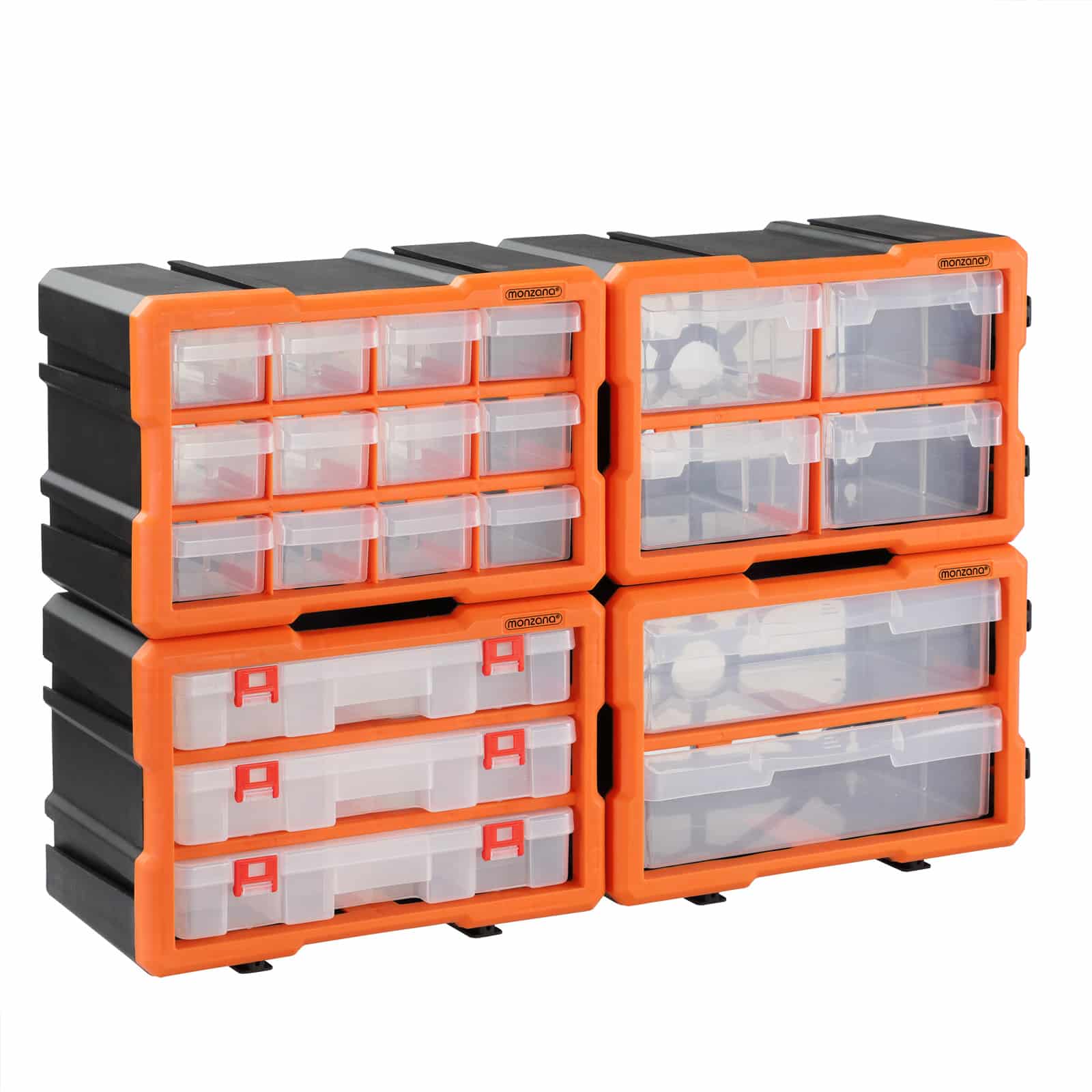 Opbevaringsboks til Små Dele – 72 Rum Black Friday Tilbud
