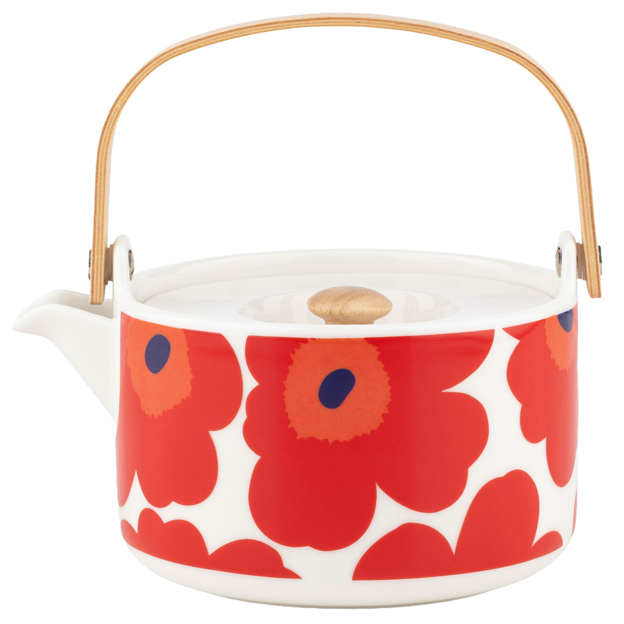 Unikko Tekande 7 Dl, Hvid, Rød, Blå Black Friday Marimekko Tilbud