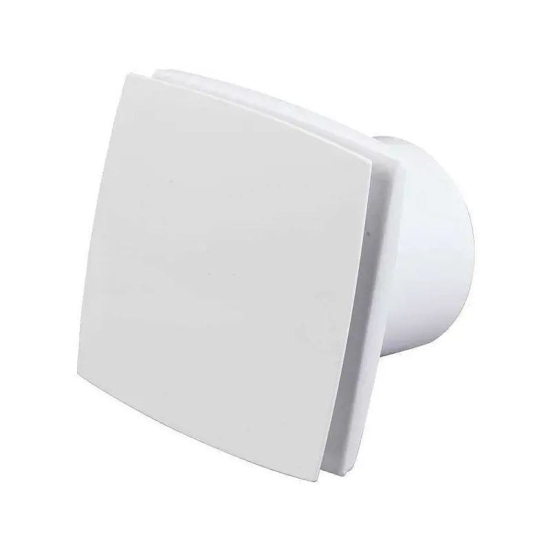 El 700 Th Fugt  Og Tidsstyret, Front I Hvid Plast Ventilator Black Friday Duka Tilbud