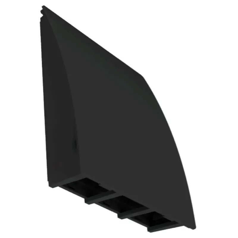 Stormskærm D6   Pro 50+ Sort Ral 9005 Black Friday Duka Tilbud