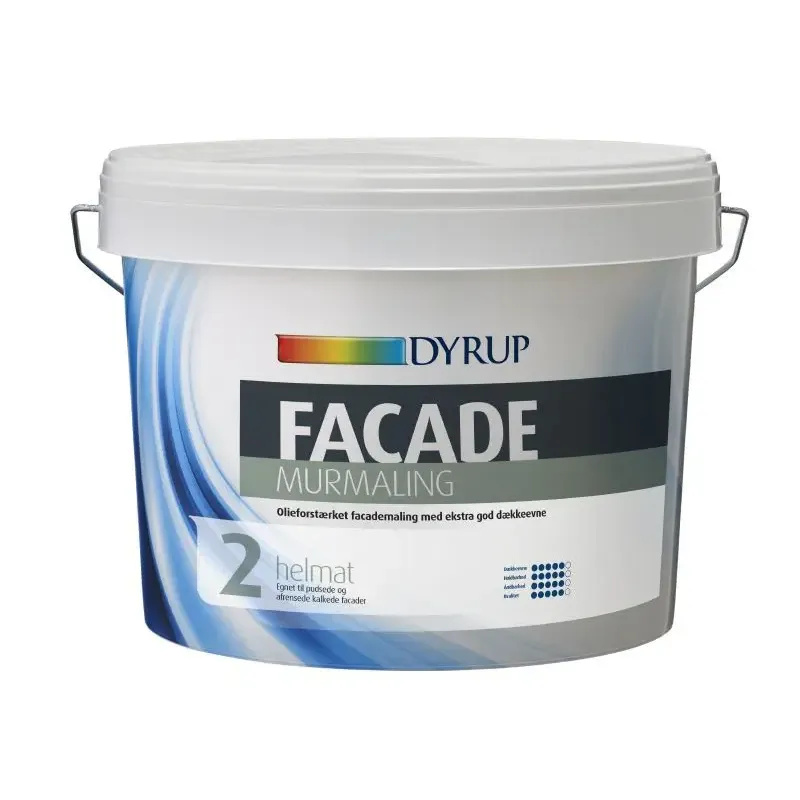 Dyrup Facade Maling Hvid 9lt – Black Friday Tilbud!
