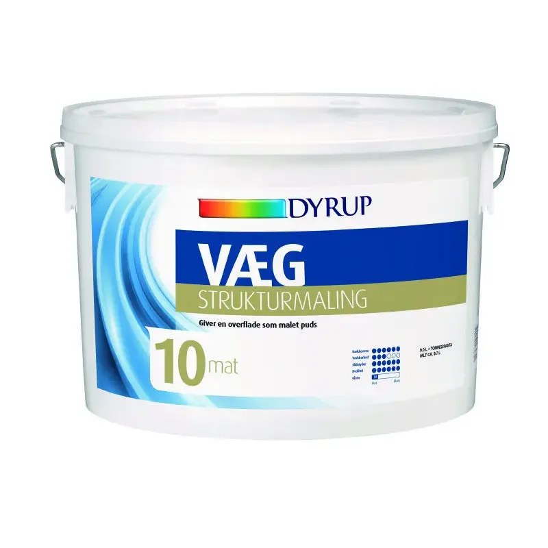 Dyrup Strukturmaling 9l - Fantastisk Black Friday Tilbud!