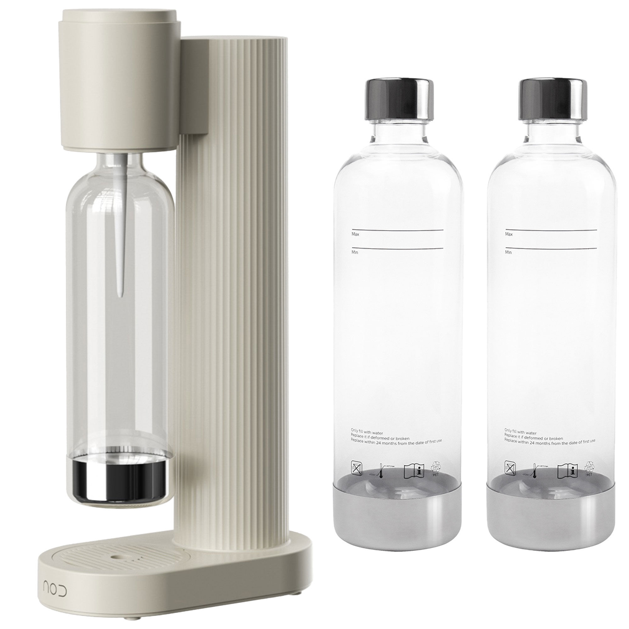 Kulsyremaskine Sand + 2 Ekstra Flasker Black Friday Nod Tilbud