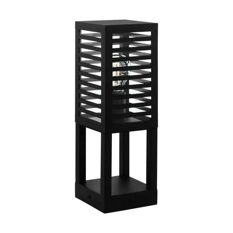 Alamonte Ude Stander E27 Ip44 H450 Sort   Udendørslampe   900138 Black Friday Eglo Tilbud