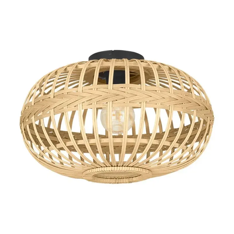 Amsfield Loftlampe E27 Ø450 i Natur – Black Friday Tilbud