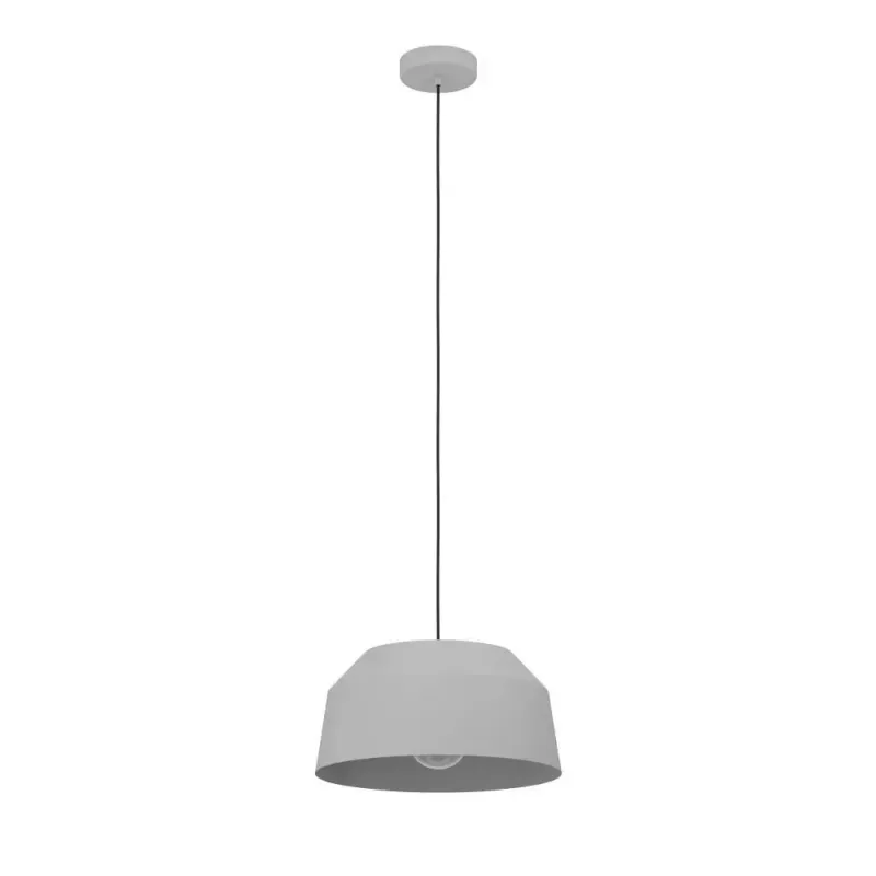 Contrisa Pendel E27 ø380 Grå   Pendellampe   900379 Black Friday Eglo Tilbud