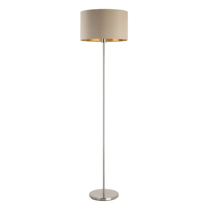 Maserlo Gulvlampe Taupe – Elegant Black Friday Tilbud!