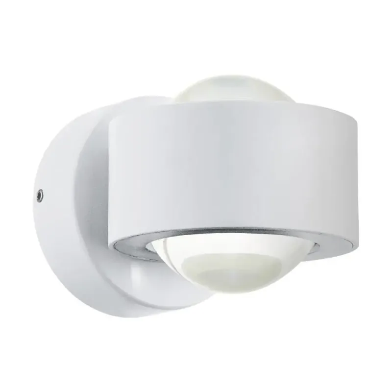 Ono 2 Væg 2x2,5w 2x250lm 3000k Hvid   Væglampe   96048 Black Friday Eglo Tilbud