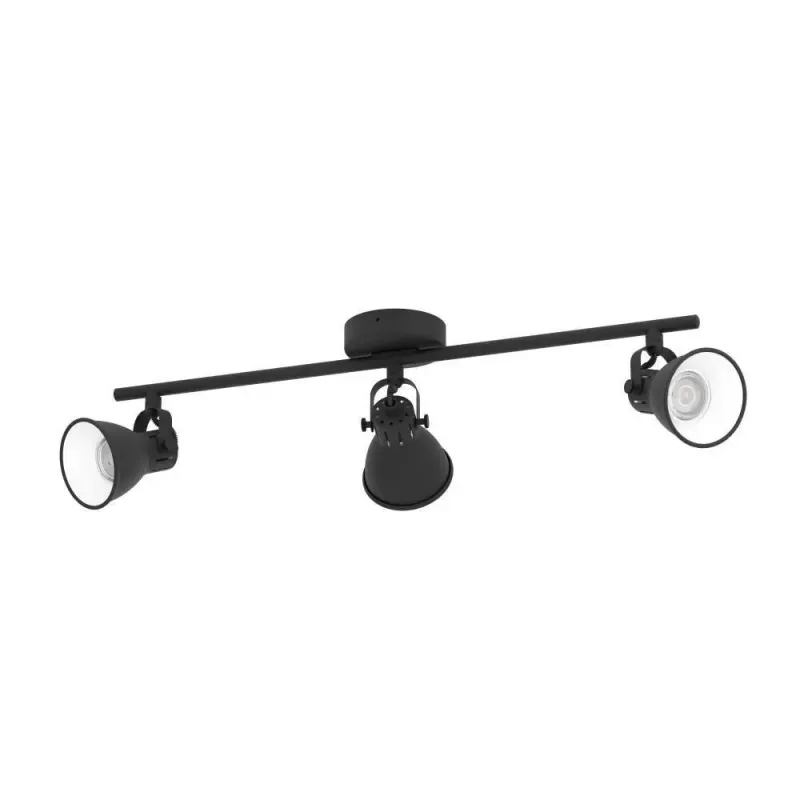 Seras Spot 3x240 Lm Sort   Spotlampe   98399 Black Friday Eglo Tilbud