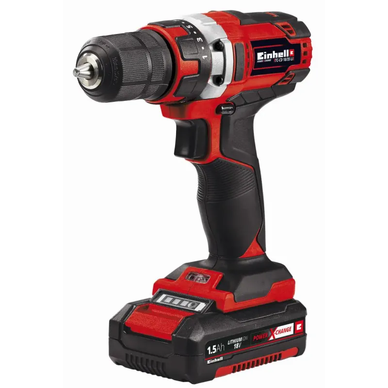 Akku Boremaskine   Tc Cd 18 35 Li (1ã1,5 Ah) Black Friday Einhell Tilbud